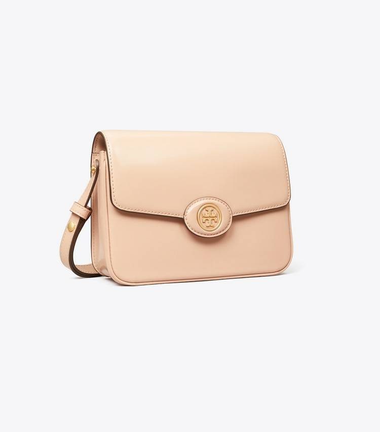 Shoulder Bags Tory Burch Blush Robinson Spazzolato Convertible Shoulder Bag Women