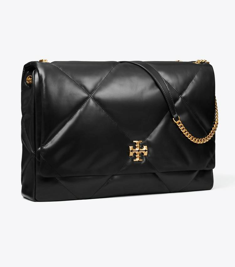 Shoulder Bags Tory Burch Women Black Oversized Kira Diamond Quilt Shoulder Bag