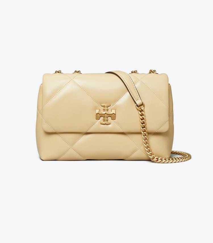 Shoulder Bags Tory Burch Women Vanilla Soft Serve Small Kira Diamond Quilt Convertible Shoulder Bag - Image 5