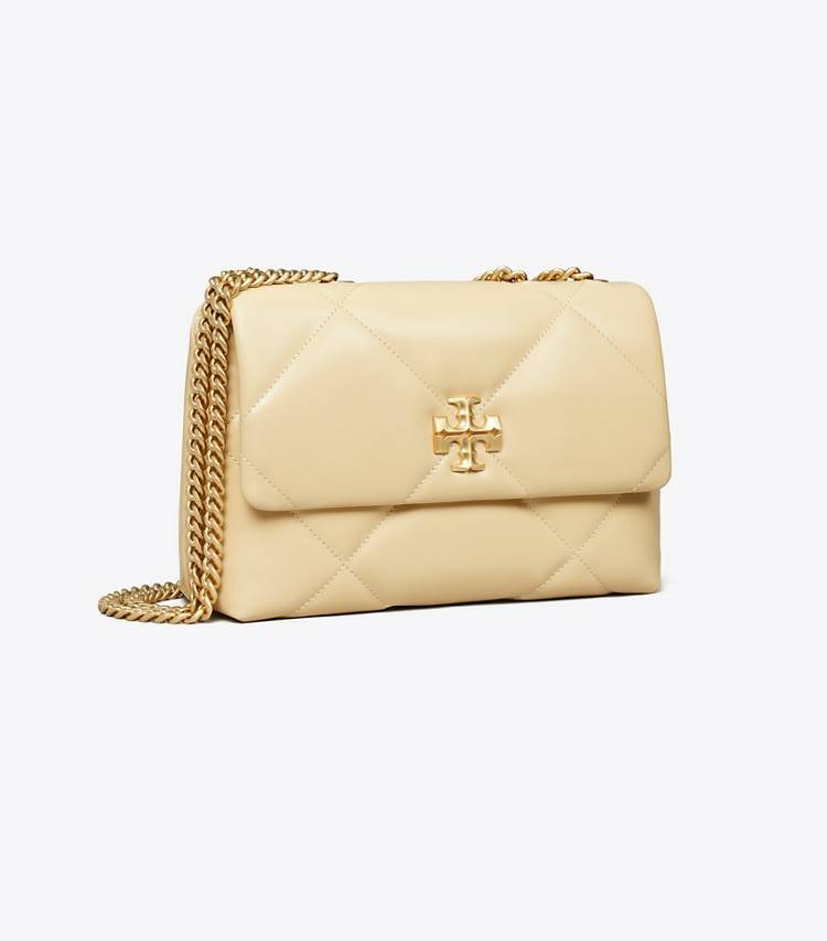 Shoulder Bags Tory Burch Women Vanilla Soft Serve Small Kira Diamond Quilt Convertible Shoulder Bag