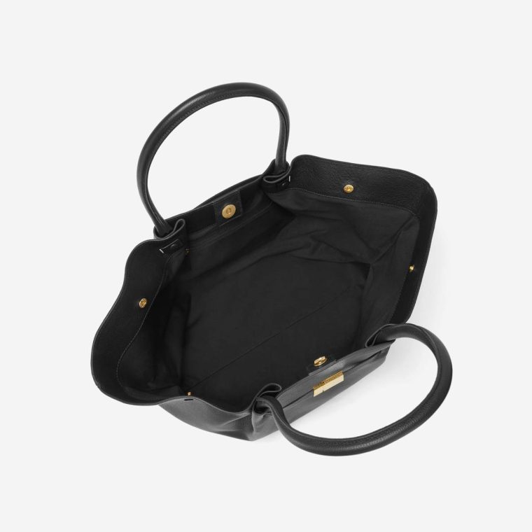 Shoulder Bags Women Demellier The New York Black Small Grain - Image 5