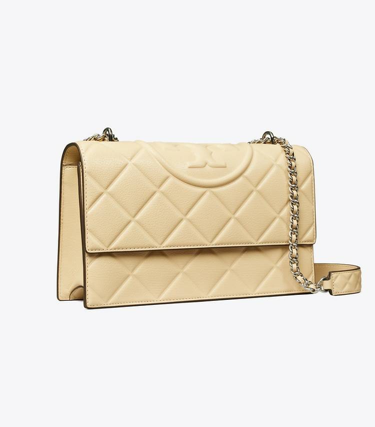 Shoulder Bags Women Fleming Shoulder Bag Vanilla Soft Serve Tory Burch