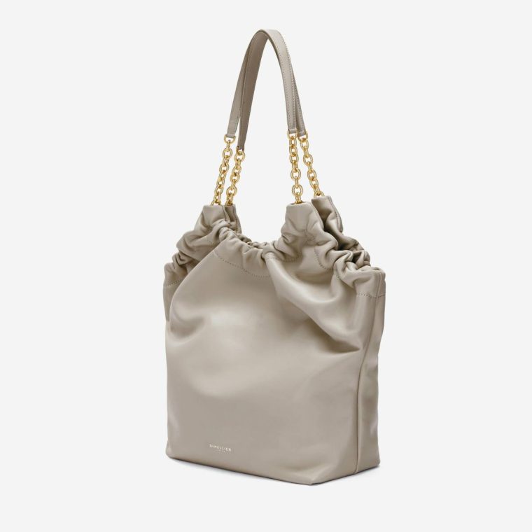 Shoulder Bags Women The Miami Demellier Taupe Smooth - Image 2