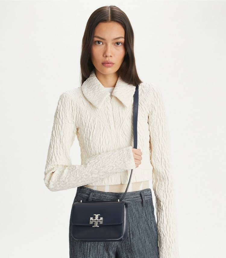 Small Eleanor Bag Shoulder Bags New Navy Tory Burch Women - Image 3