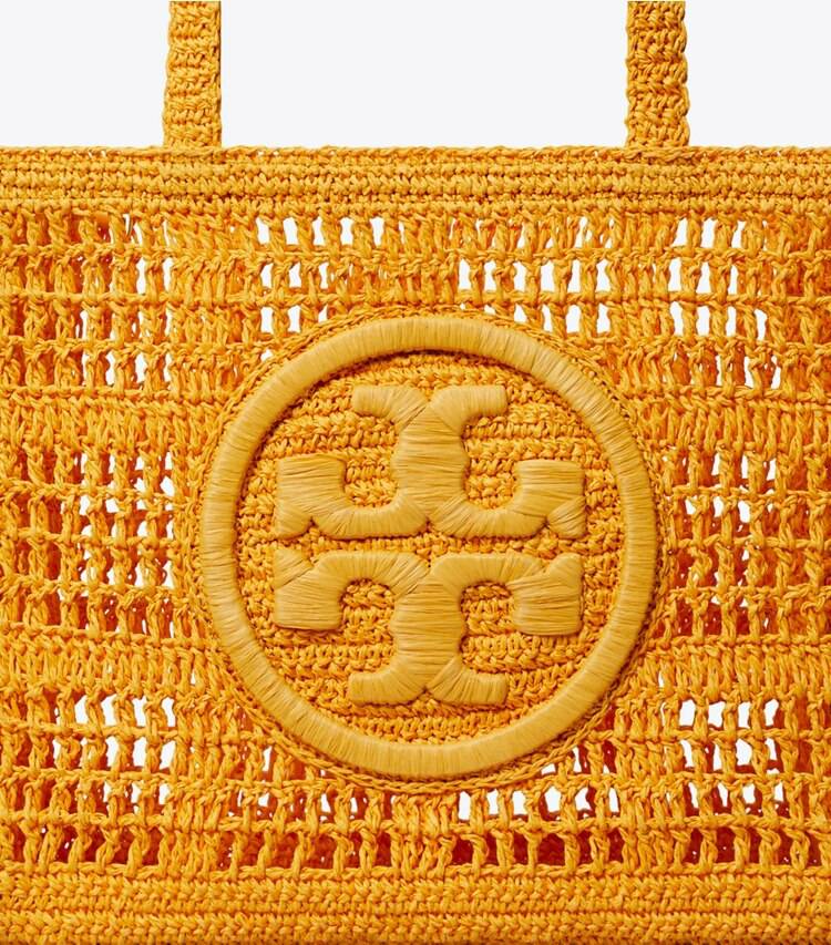 Small Ella Hand-Crocheted Tote Women Tote Bags Peachy Tory Burch - Image 4