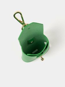 Small Goods Women The Airpods Case - Apple Green Cambridge Satchel - Image 4