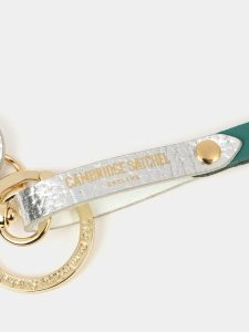 Small Goods Women The Lanyard - Lagoon & Silver Foil Cambridge Satchel - Image 4