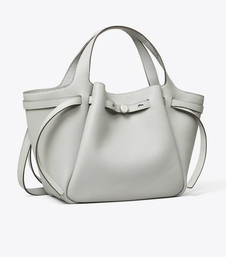 Small Romy Tote Light Granite Women Tory Burch Totes