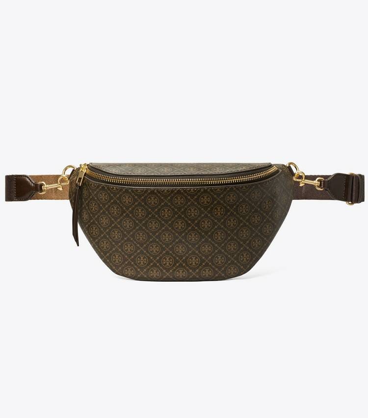T Monogram Coated Canvas Belt Bag Women Tory Burch Belt Bags French Press - Image 5