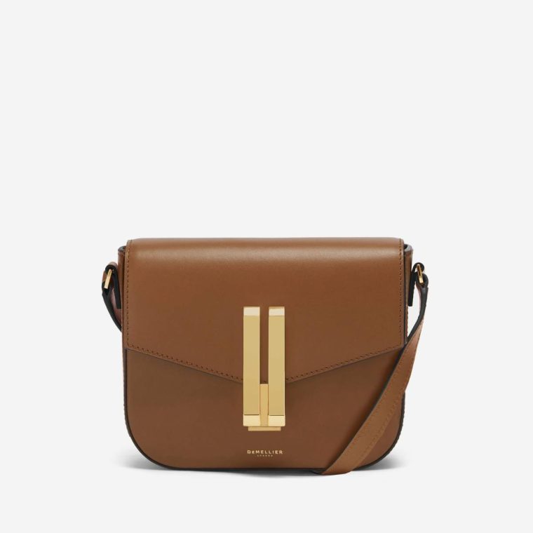 Tan Smooth Crossbody Bags The Small Vancouver Demellier Women