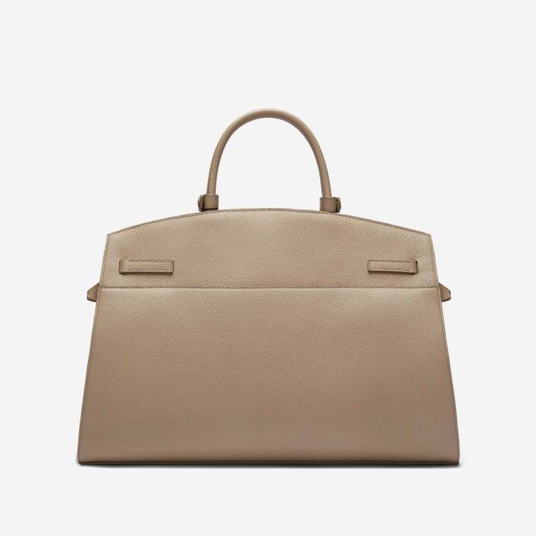 The Hudson Women Demellier Crossbody Bags Dark Sand Small Grain - Image 4