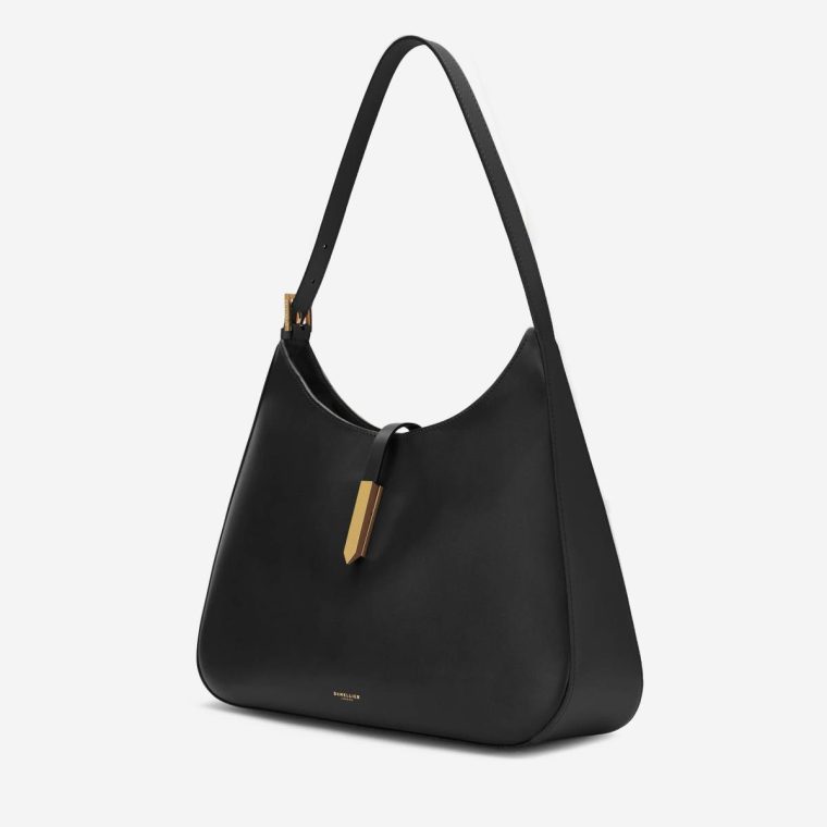 The Large Tokyo Demellier Women Shoulder Bags Black Smooth - Image 3