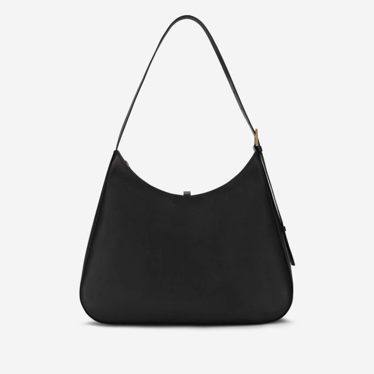 The Large Tokyo Demellier Women Shoulder Bags Black Smooth - Image 4
