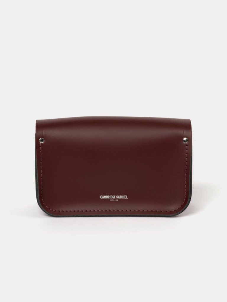 The Mini One Buckle - Oxblood Women Crossbody Cambridge Satchel - Image 3