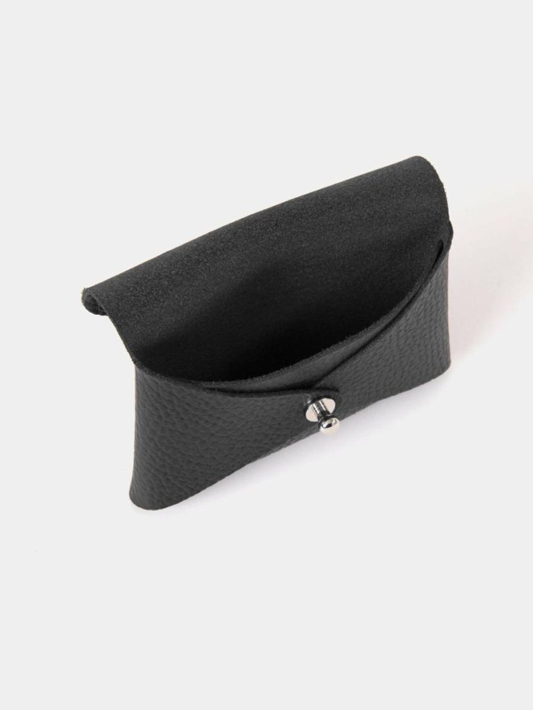 The Mini Purse - Black Celtic Grain Crossbody Women Cambridge Satchel - Image 3