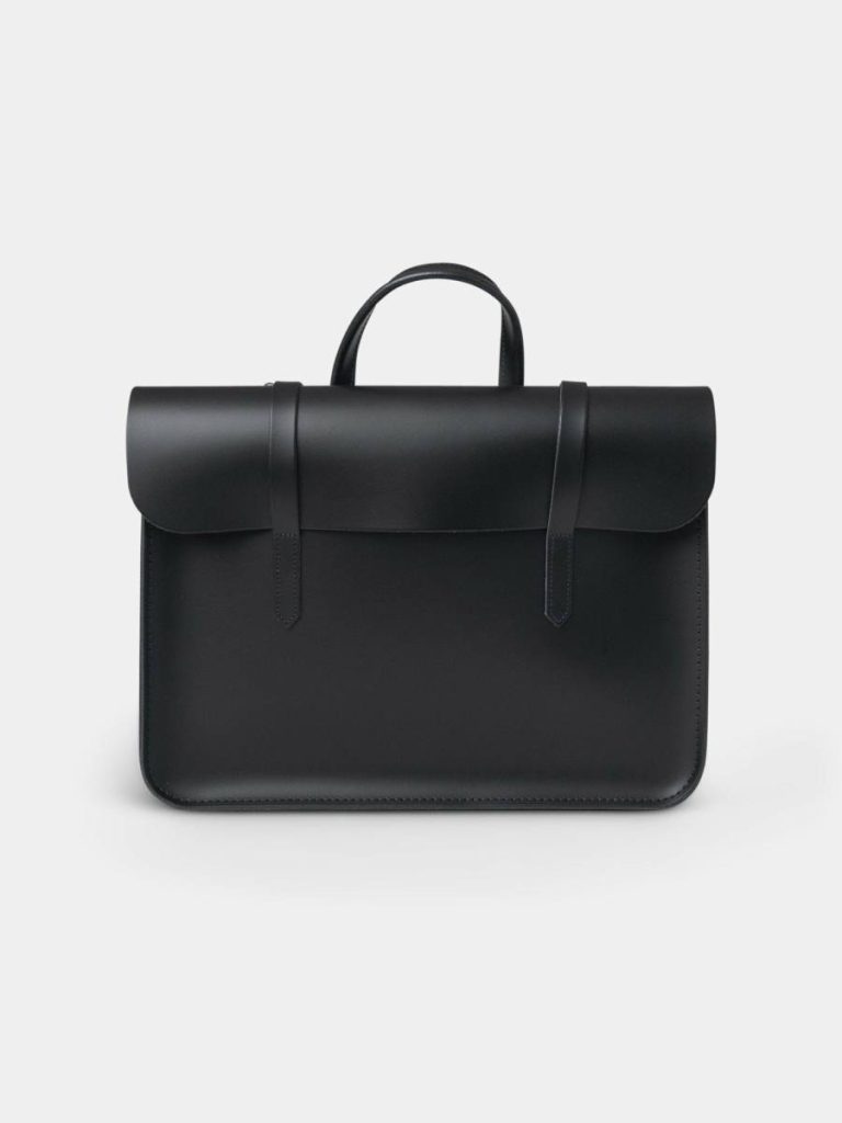 The Music Case -Black Crossbody Women Cambridge Satchel