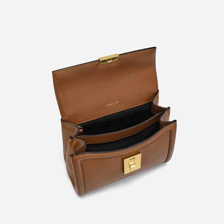 The Paris Demellier Crossbody Bags Women Tan Smooth - Image 5