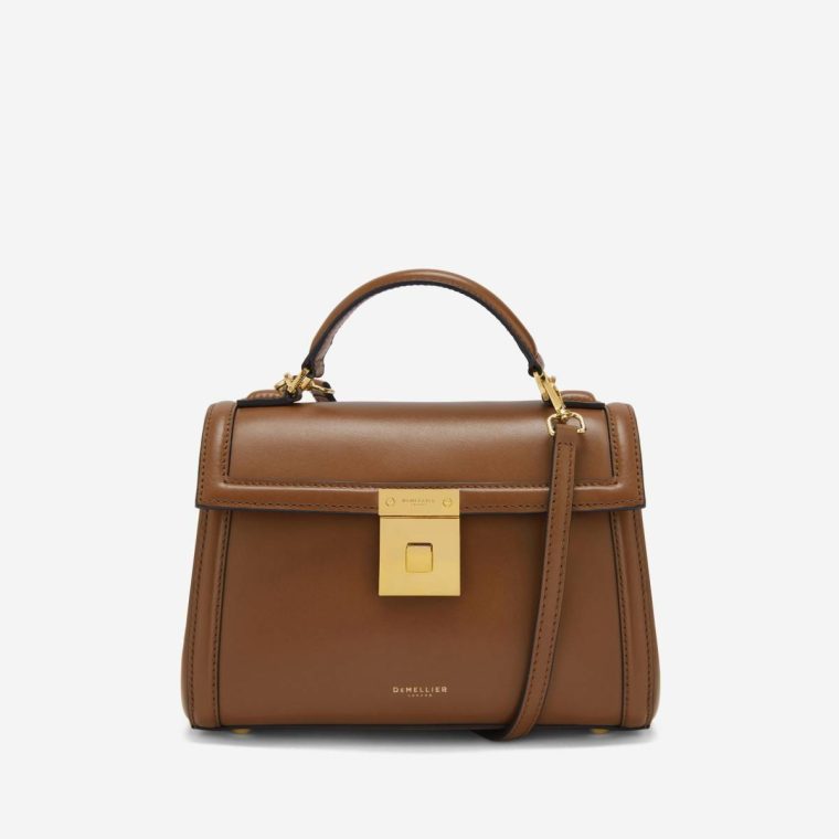 The Paris Demellier Crossbody Bags Women Tan Smooth