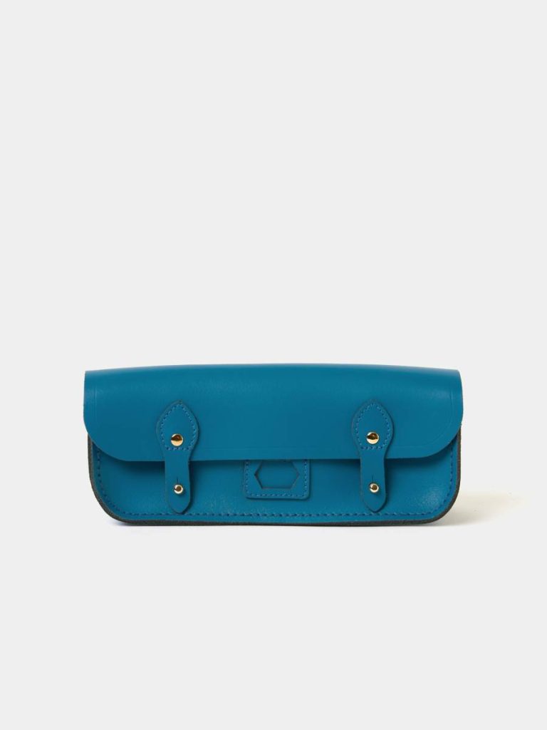 The Pencil Case - Shiz Blue Crossbody Women Cambridge Satchel