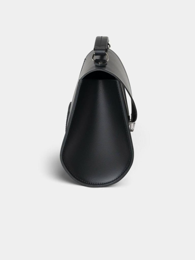 The Poppy -Black Women Handbags Cambridge Satchel - Image 3