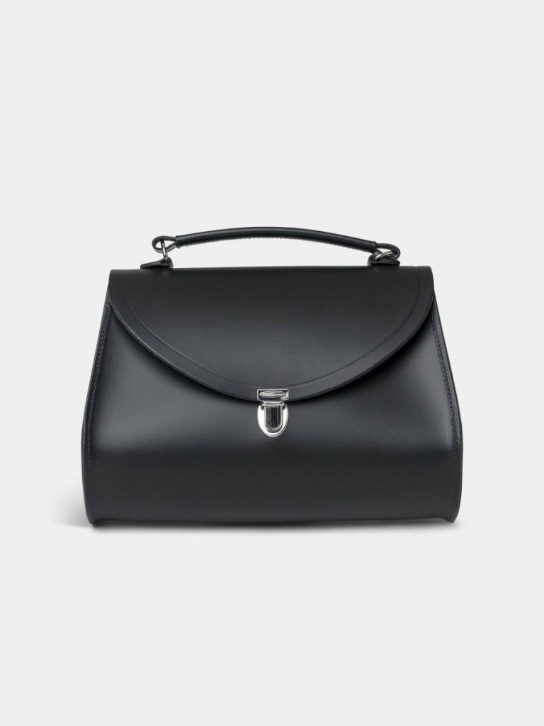 The Poppy -Black Women Handbags Cambridge Satchel