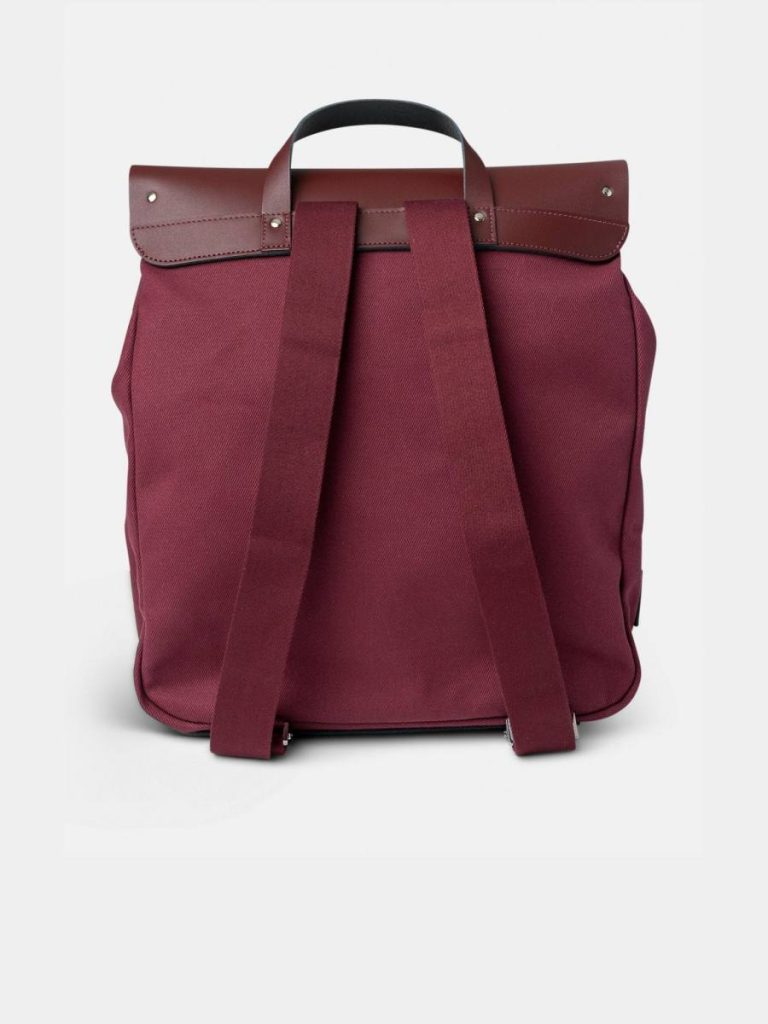 The Steamer Backpack -Oxblood Backpacks Women Cambridge Satchel - Image 2