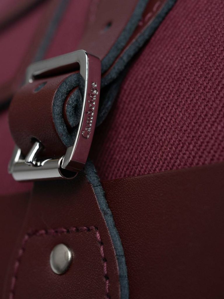 The Steamer Backpack -Oxblood Backpacks Women Cambridge Satchel - Image 5