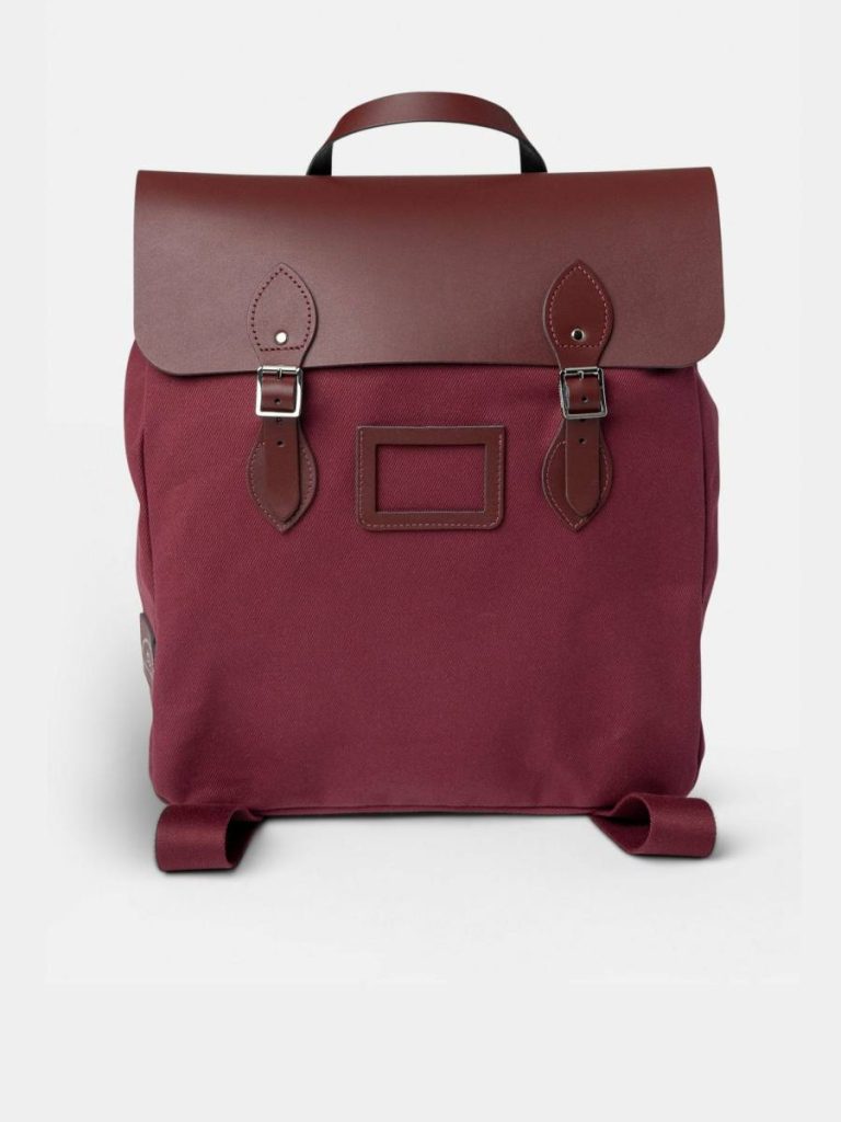 The Steamer Backpack -Oxblood Backpacks Women Cambridge Satchel