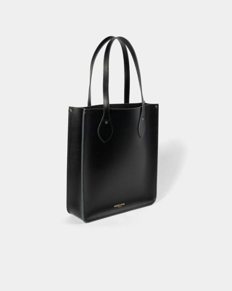 The Tote - Black Celtic Grain Cambridge Satchel Tote Bags Women - Image 2