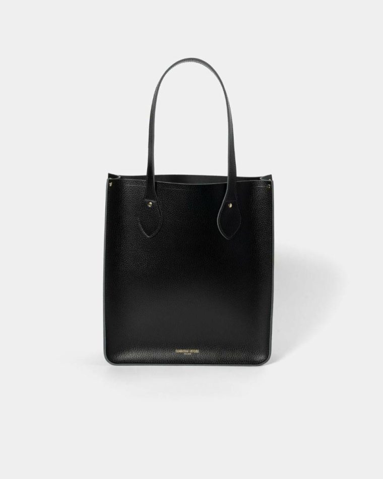 The Tote - Black Celtic Grain Cambridge Satchel Tote Bags Women