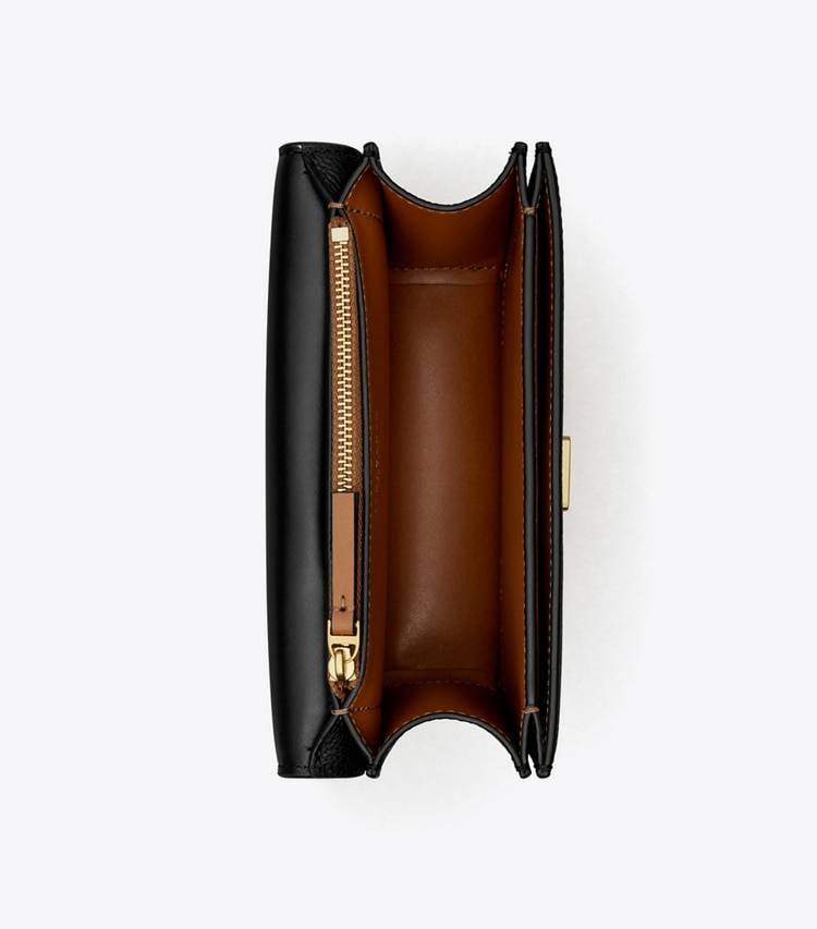 Tory Burch Black Women Shoulder Bags Small Eleanor Pebbled Bag - Image 5