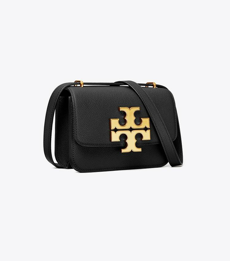 Tory Burch Black Women Shoulder Bags Small Eleanor Pebbled Bag