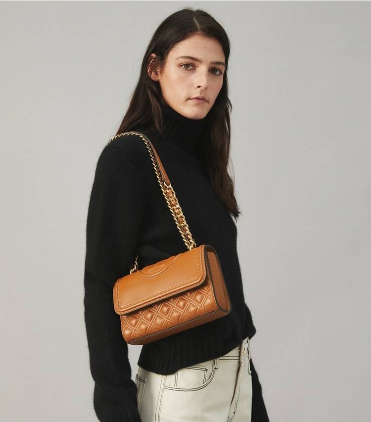 Tory Burch Kobicha Women Small Fleming Convertible Shoulder Bag Shoulder Bags - Image 2