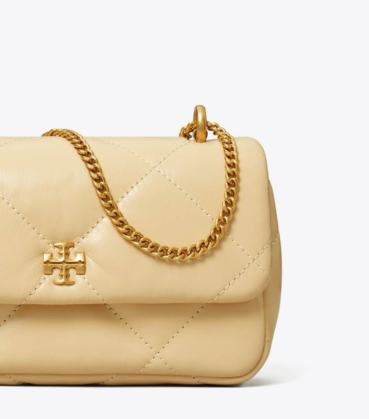 Tory Burch Mini Kira Diamond Quilt Flap Bag Crossbody Bags Women Vanilla Soft Serve - Image 3