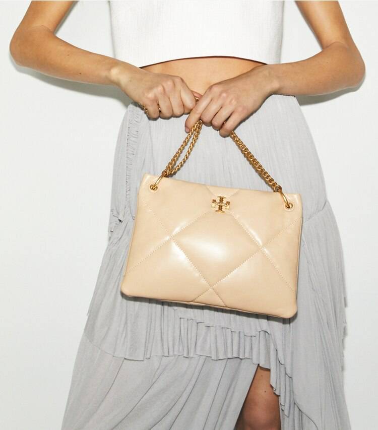 Tory Burch Shoulder Bags Vanilla Soft Serve Small Kira Diamond Quilt Shoulder Bag Women - Image 2