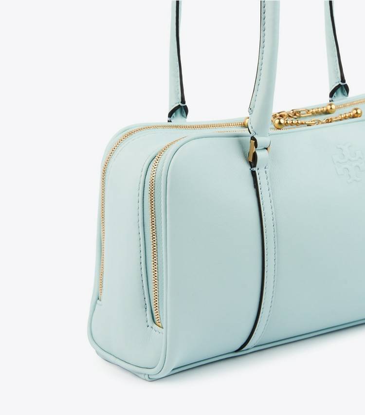 Tory Burch Small Marshmallow Satchel Women Satchels Sea Bubble / Ginger Shortbread - Image 3