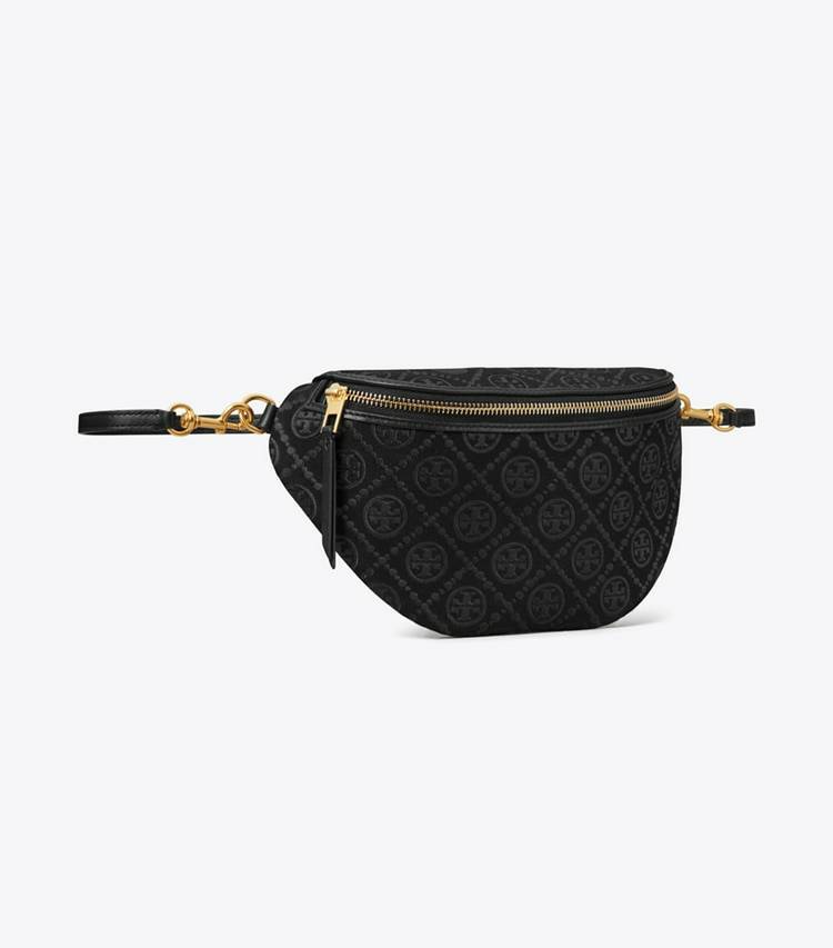 Tory Burch T Monogram Belt Bag Belt Bags Black Women