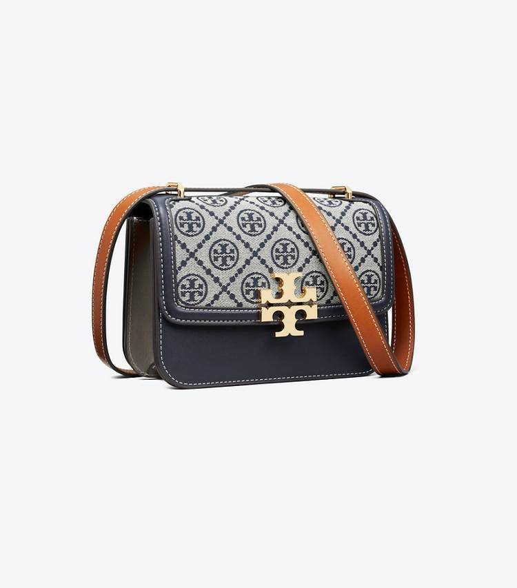 Tory Burch T Monogram Small Eleanor Bag Tory Navy Shoulder Bags Women