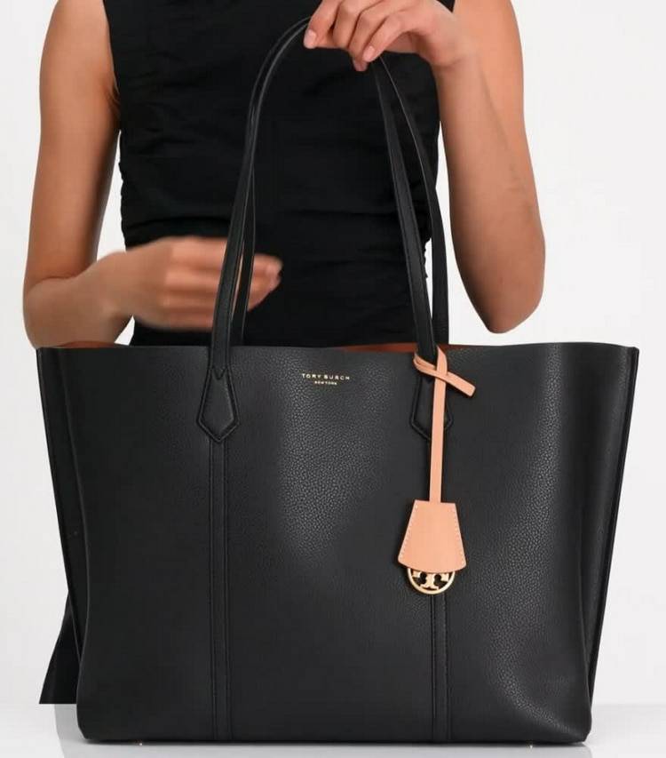 Tory Burch Tote Bags Perry Triple-Compartment Tote New Ivory Women - Image 2