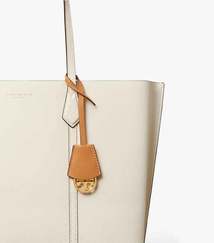Tory Burch Tote Bags Perry Triple-Compartment Tote New Ivory Women - Image 5