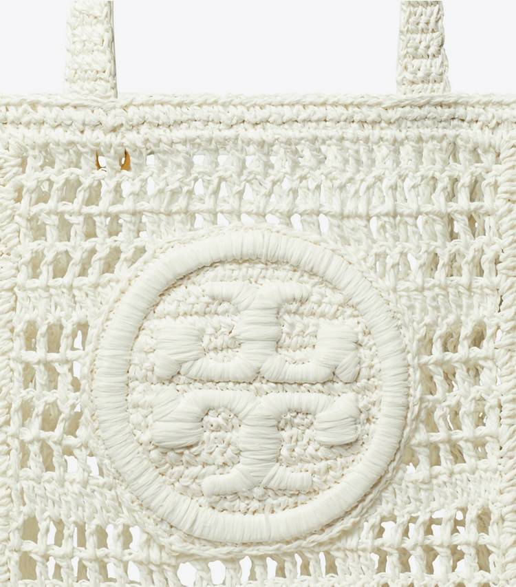 Tory Burch Tote Bags White Mini Ella Hand-Crocheted Tote Women - Image 4