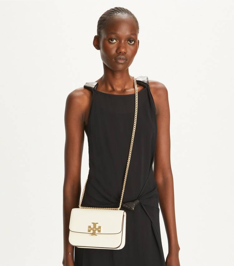 Tory Burch Women Small Eleanor Bag Warm White Shoulder Bags - Image 3
