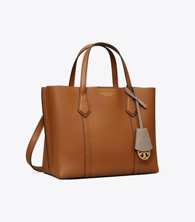 Tory Burch Women Small Perry Triple-Compartment Tote Tote Bags Light Umber