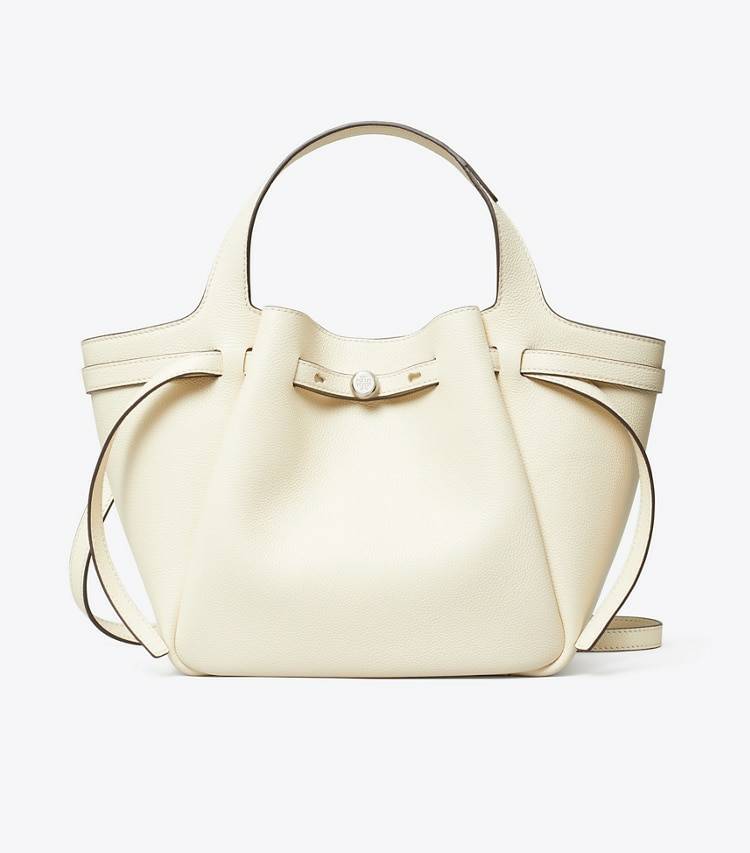 Tory Burch Women Small Romy Tote Light Cream Totes - Image 4
