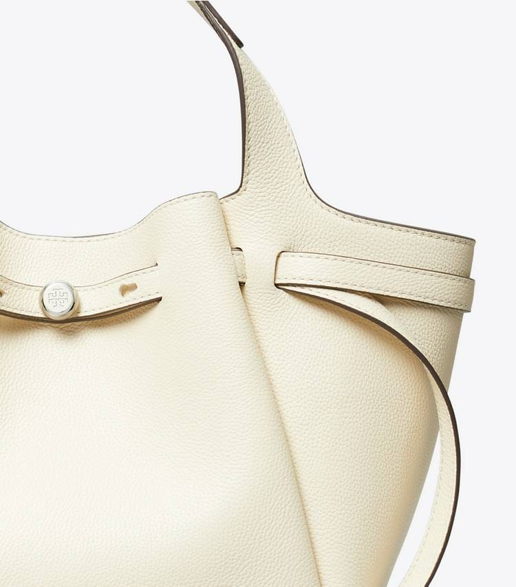 Tory Burch Women Small Romy Tote Light Cream Totes - Image 5