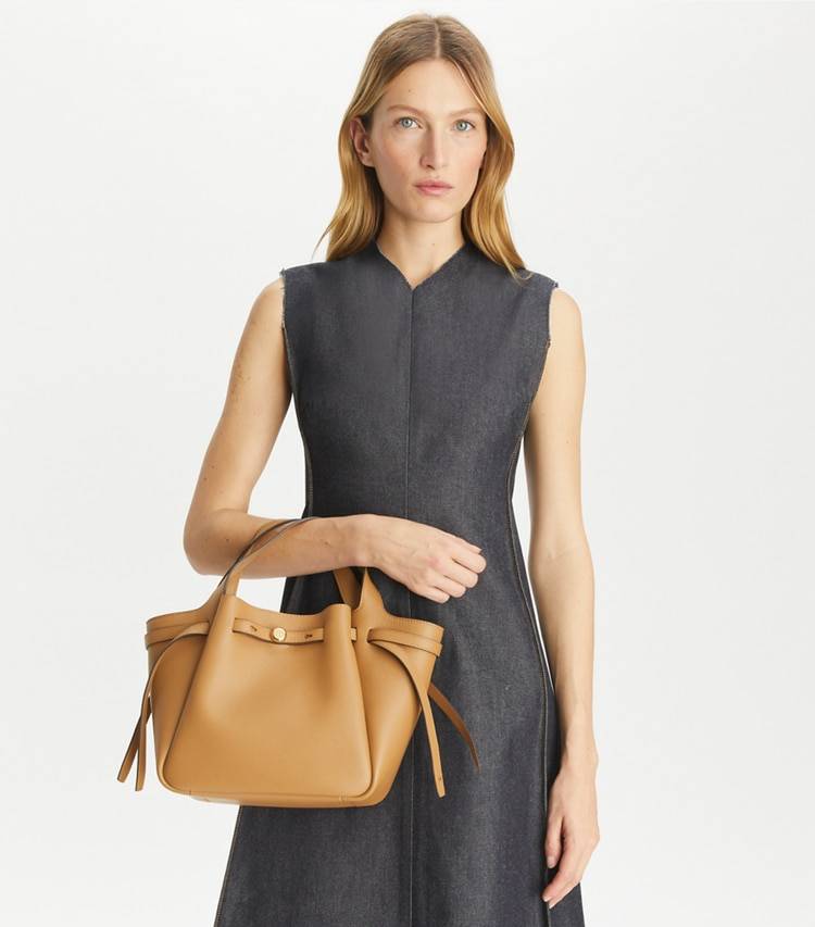 Tory Burch Women Small Romy Tote Totes Tiramisu - Image 2