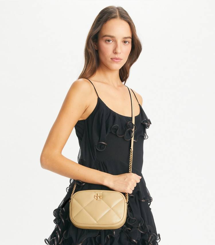 Tory Burch Women Soft Serve Crossbody Bags Kira Diamond Quilt Camera Bag - Image 2