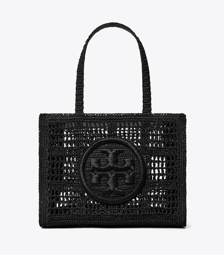 Tote Bags Small Ella Hand-Crocheted Tote Women Black Tory Burch - Image 3