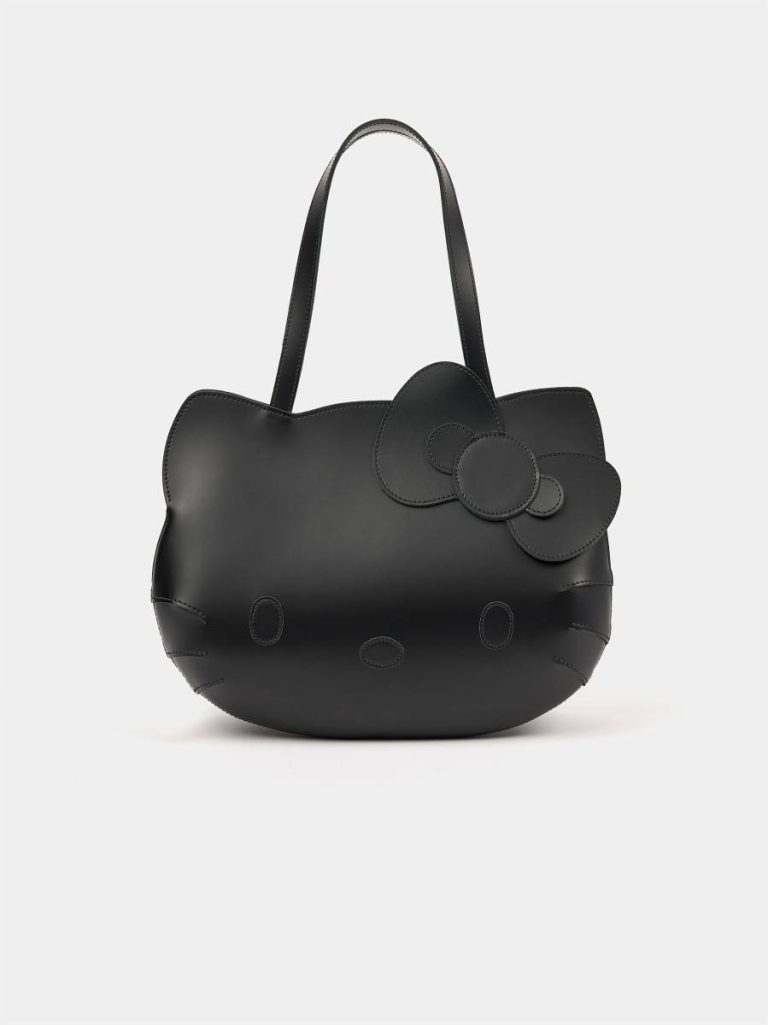 Tote Bags The Hello Kitty Face Tote - Black Women Cambridge Satchel