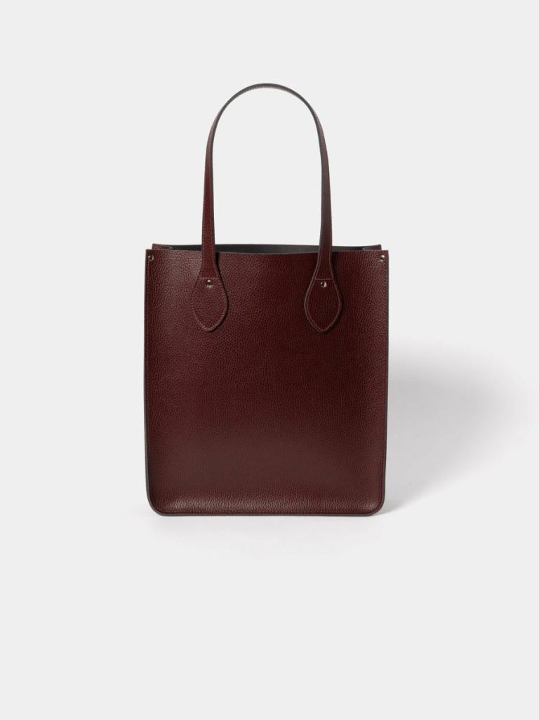 Tote Bags The Tote - Oxblood Celtic Grain Cambridge Satchel Women - Image 4